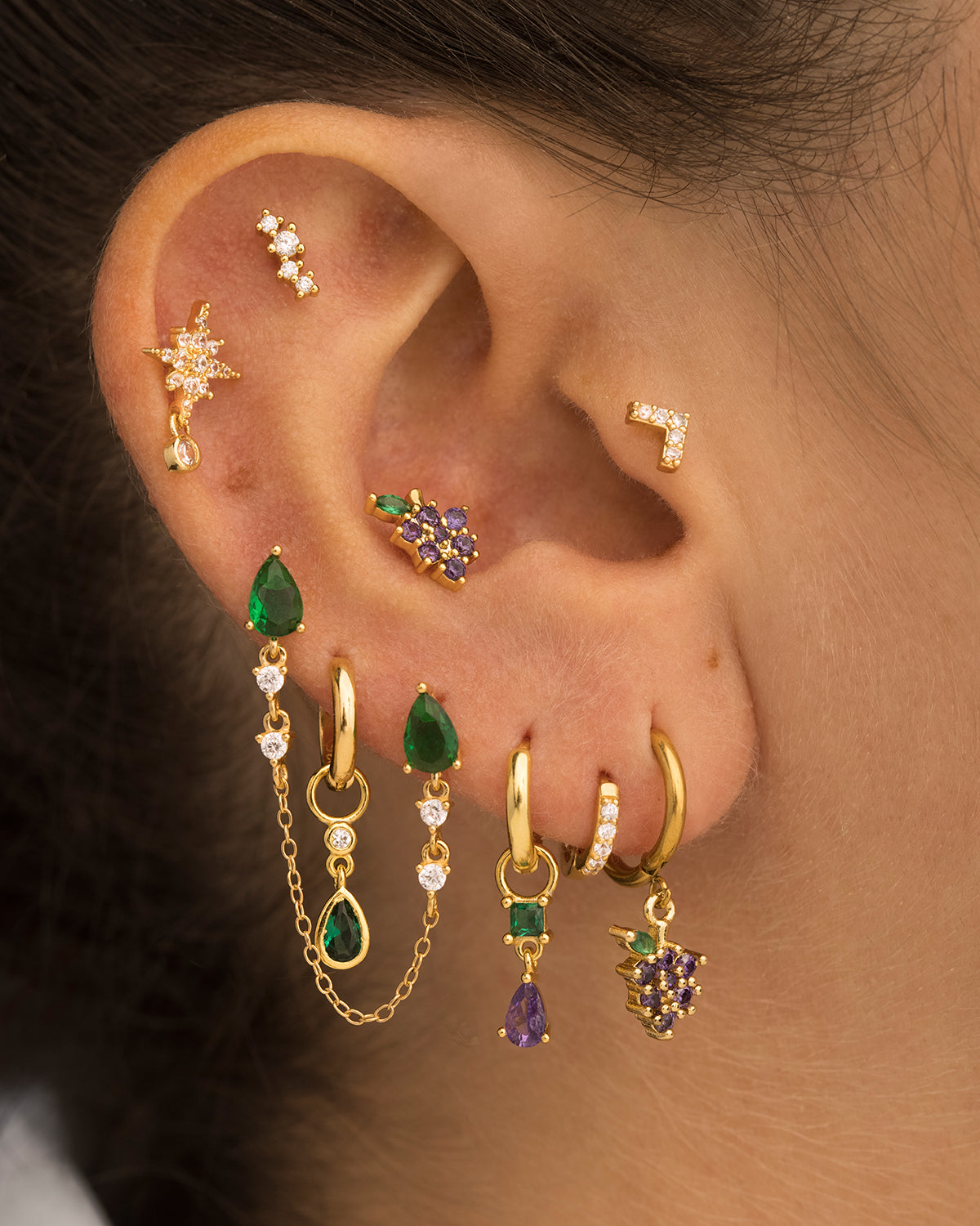 PIERCING GRAPES GOLD