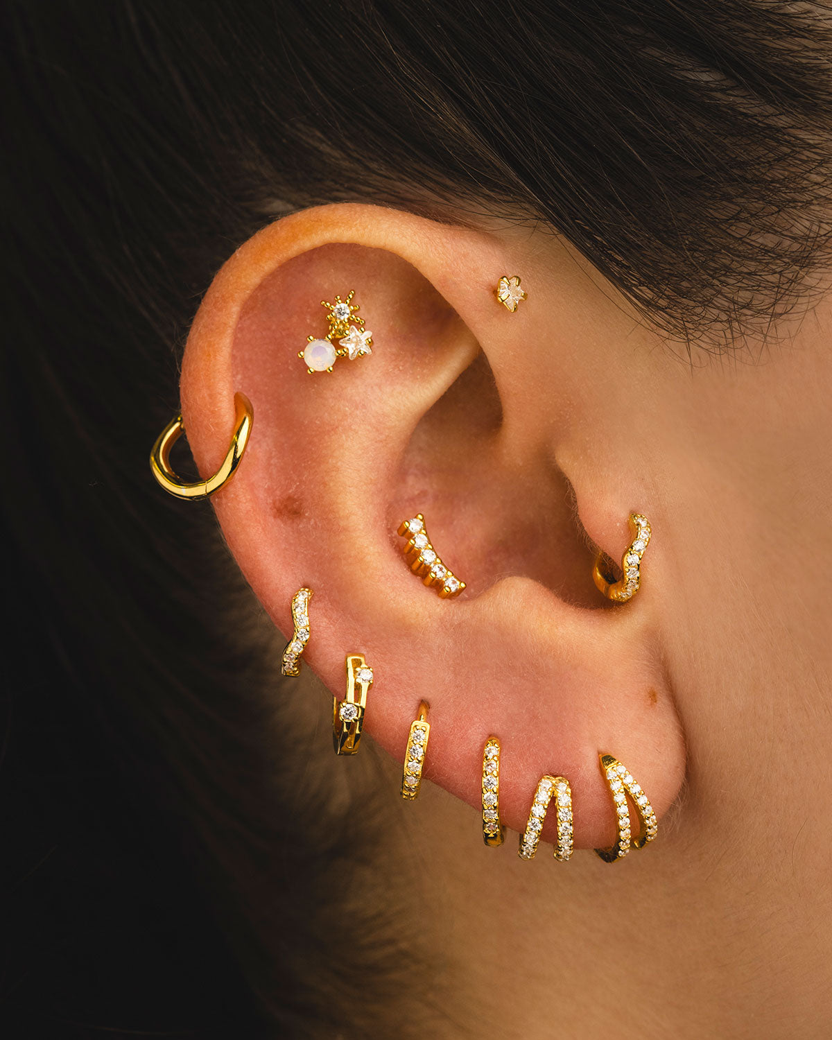PENDIENTES BIMBO GOLD