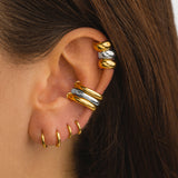 SILVER MINI HOOPS EARRINGS