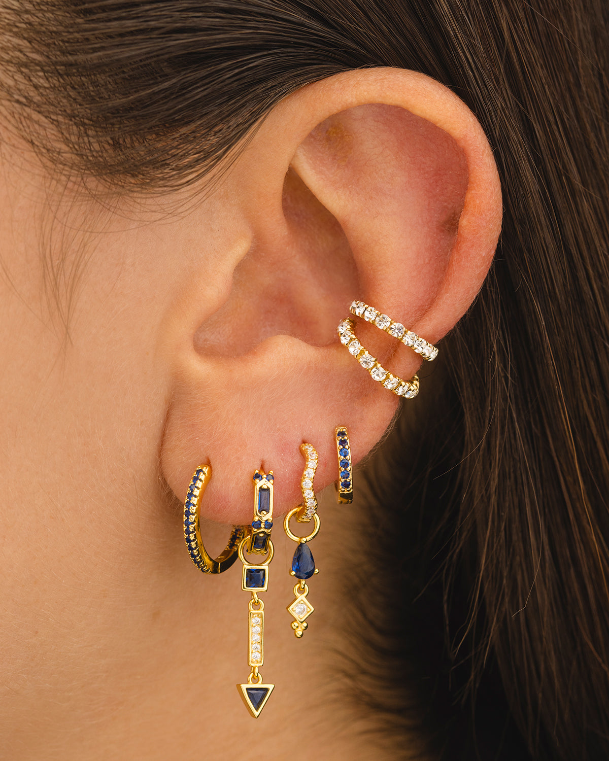 CHARM ALLOY BLUE GOLD