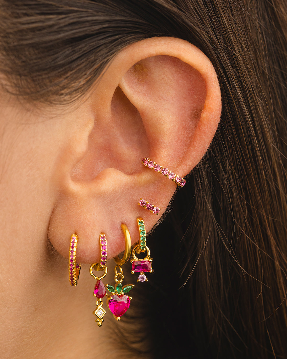 CHERRY GOLD CHARM