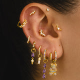 PENDIENTES LORETO SILVER
