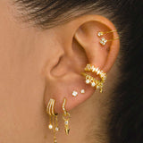 PENDIENTES LUZ GOLD