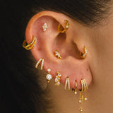 PENDIENTES SIENNA GOLD