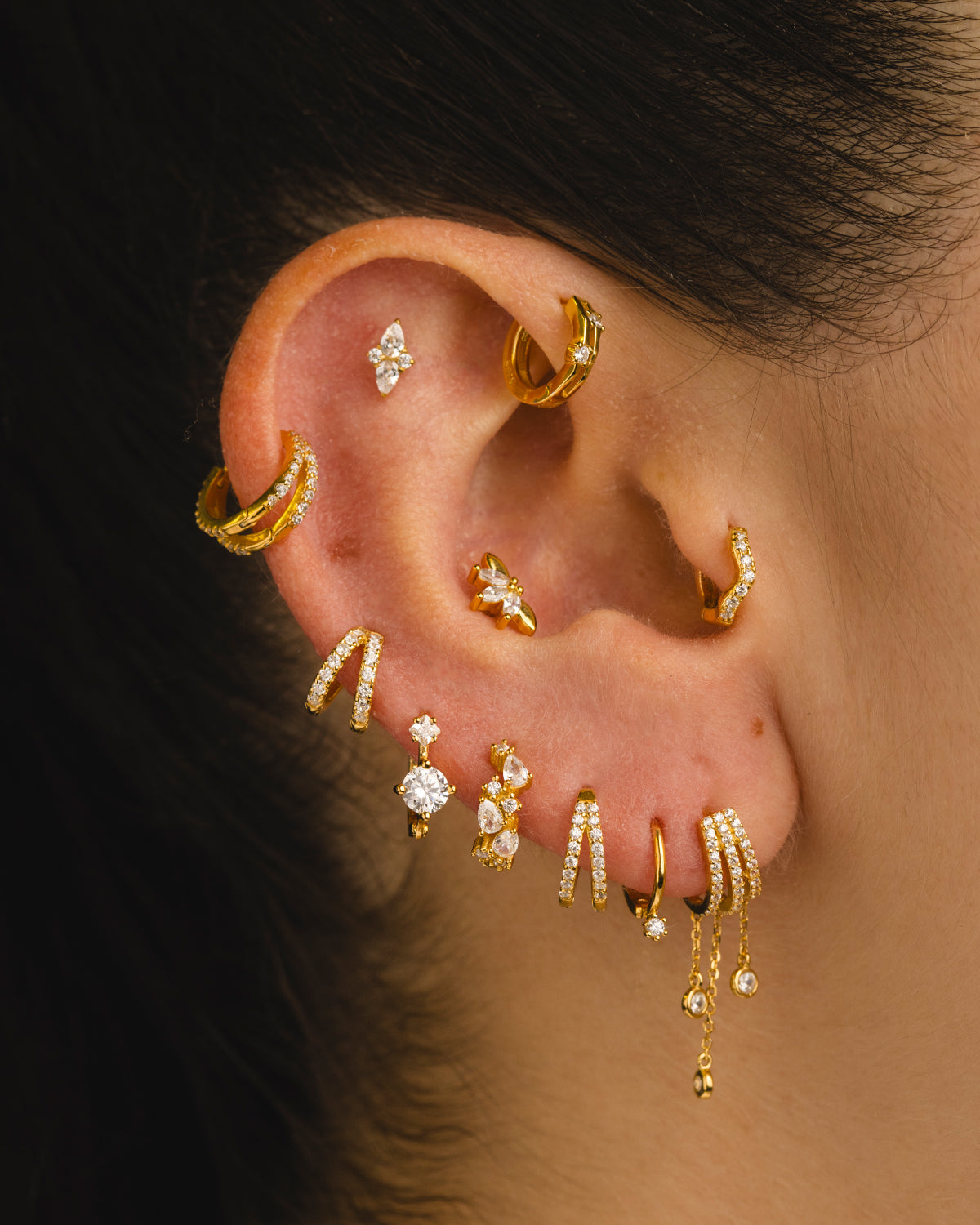 PENDIENTES LORETO SILVER