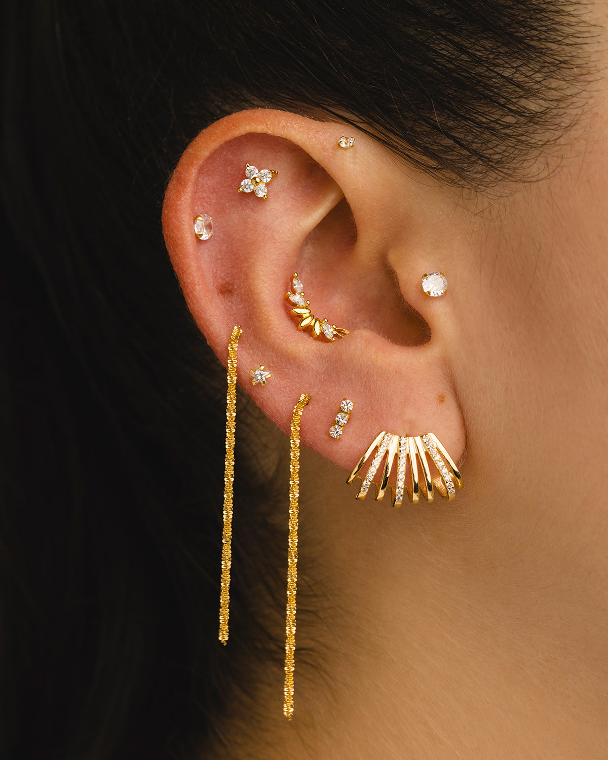 NOELLE SILVER EARRINGS