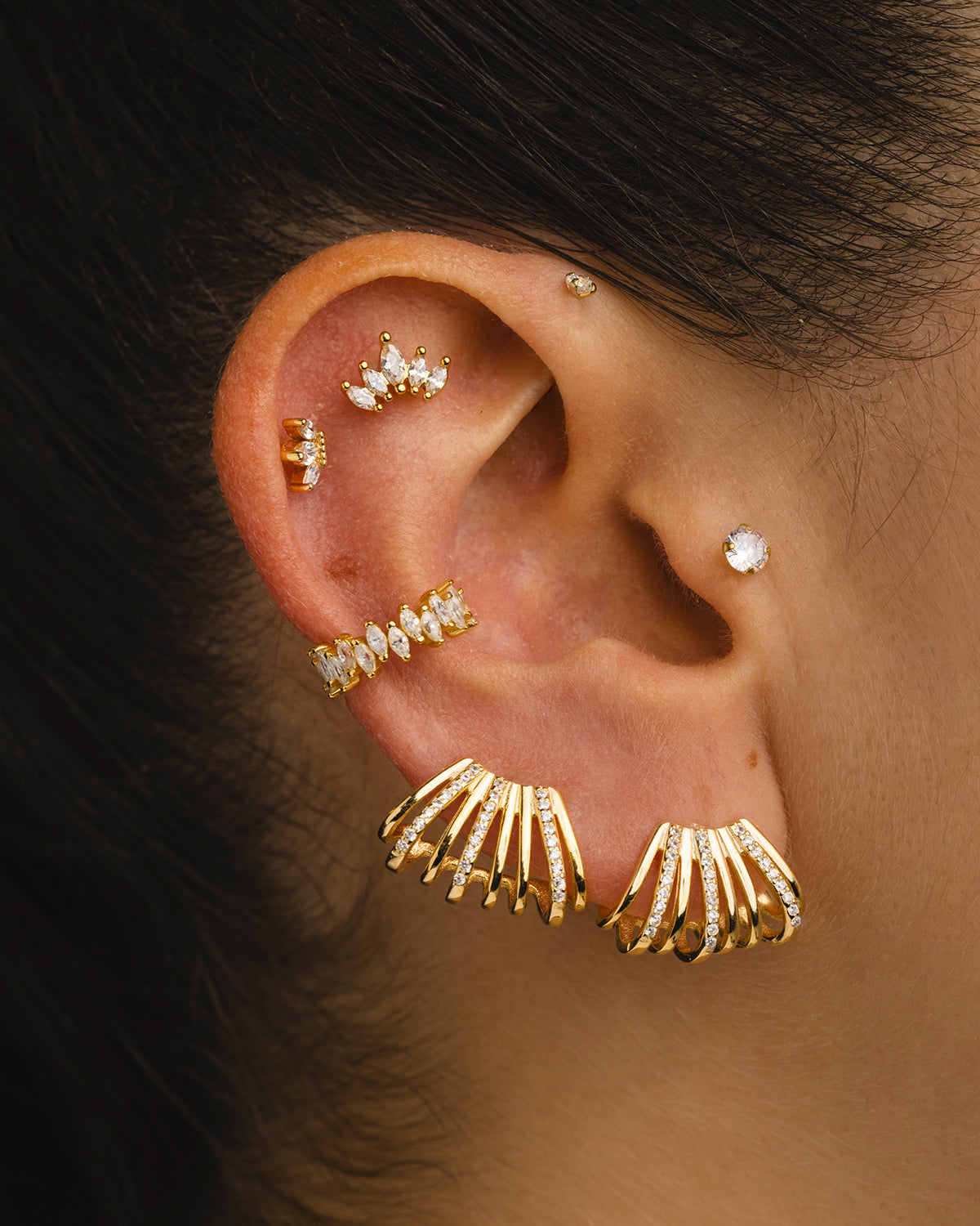 NOELLE SILVER EARRINGS