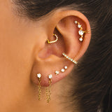 IDA S SILVER EARRINGS