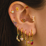 STRAWBERRY EARRINGS