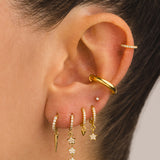 TEA SILVER EARRINGS