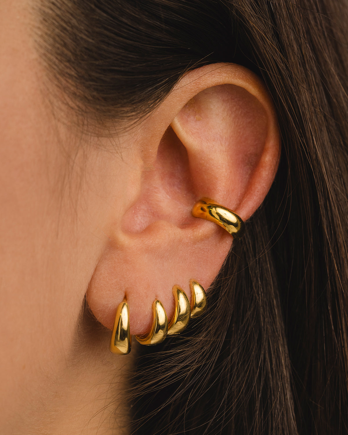 URA M SILVER EARRINGS