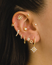 TEY GOLD EARRINGS