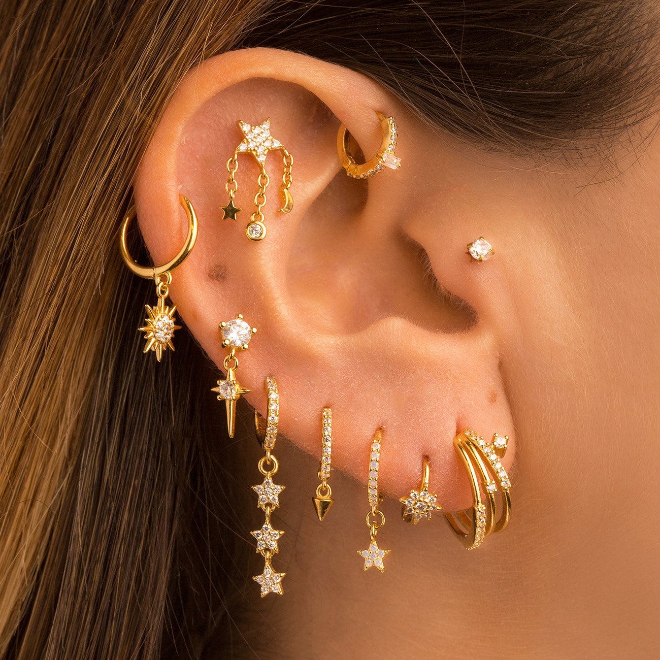 SILVER FAIRY EARRINGS