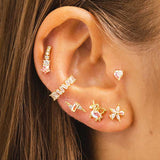 FLOWER GOLD PIERCING