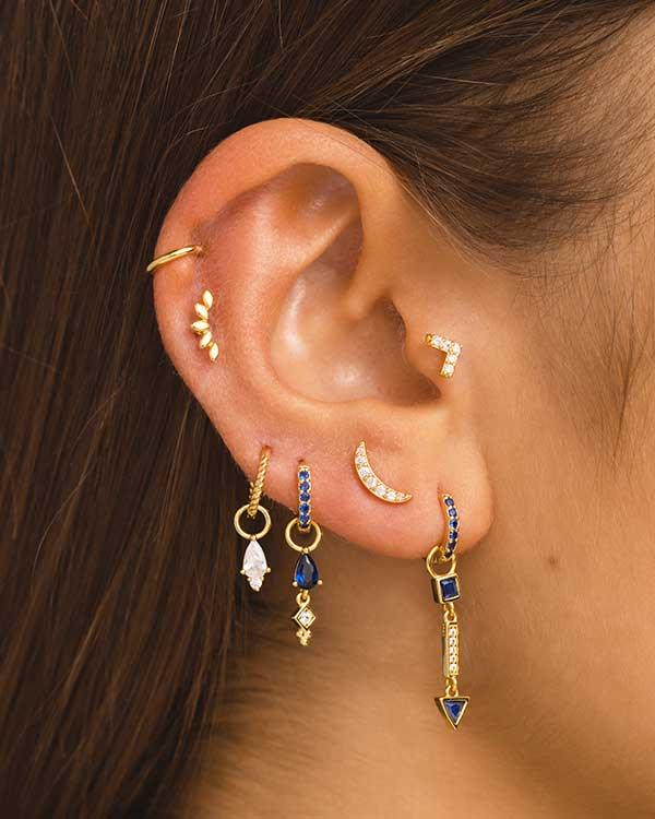 Ear Rim Piercing Cute Rim Ear Piercings