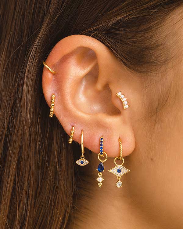 SILVER CURVE PIERCING