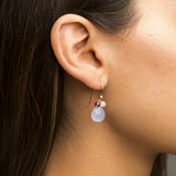 Oreja con pendiente Wendy Blue