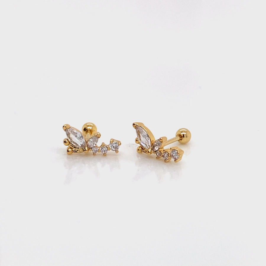 PIERCING LIBELULA GOLD