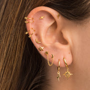 BOUCLES D'OREILLES OR TWIST HARI