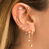 MEI SILVER EARRINGS