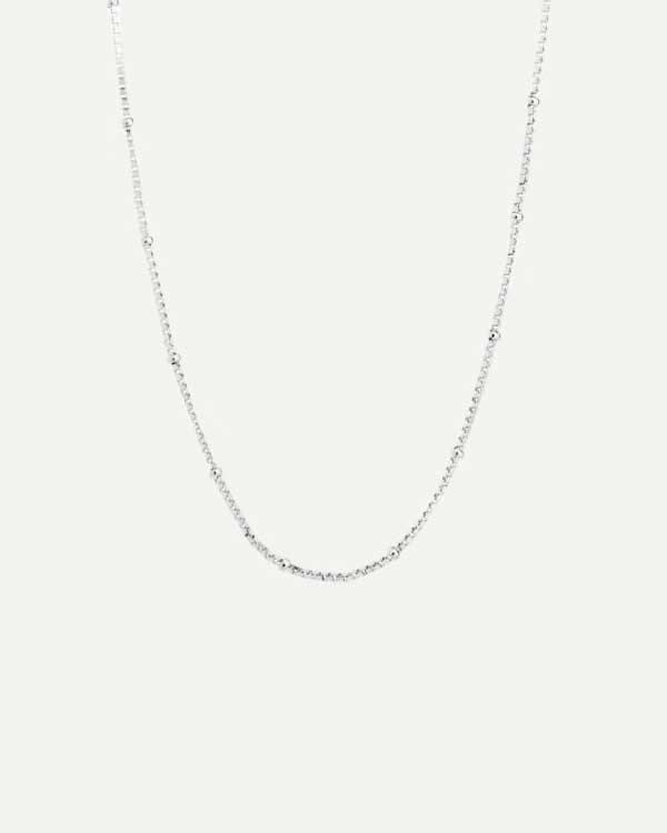 COLLAR BALLS SILVER