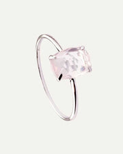 BAGUE EN ARGENT ROSE BEATRIZ