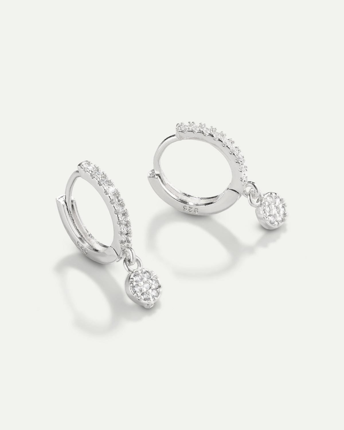 SILVER COINS EARRINGS