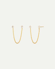 PENDIENTES DIMMER CHAIN GOLD