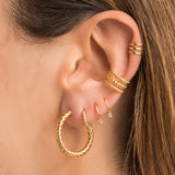 MEI SILVER EARRINGS