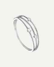 BAGUE EN ARGENT ELVIRA