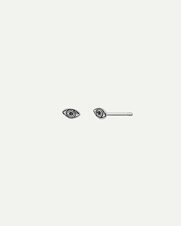 PENDIENTES EYE MINI SILVER