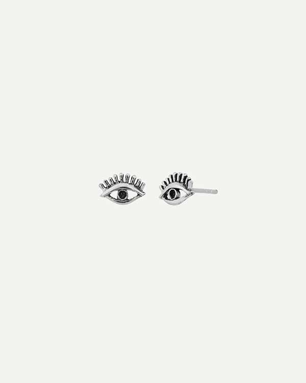 PENDIENTES EYE SILVER