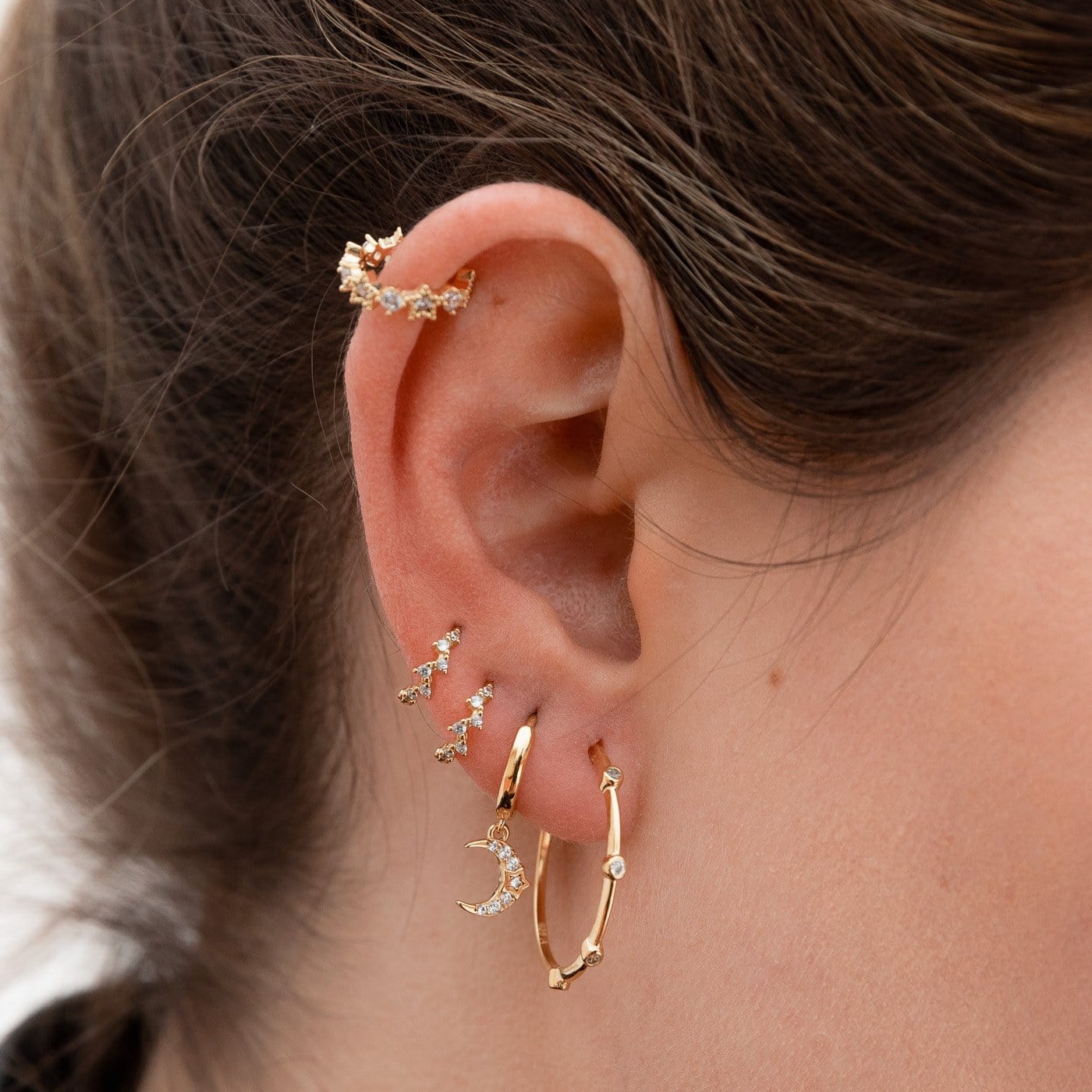 ERIN SILVER EARRINGS