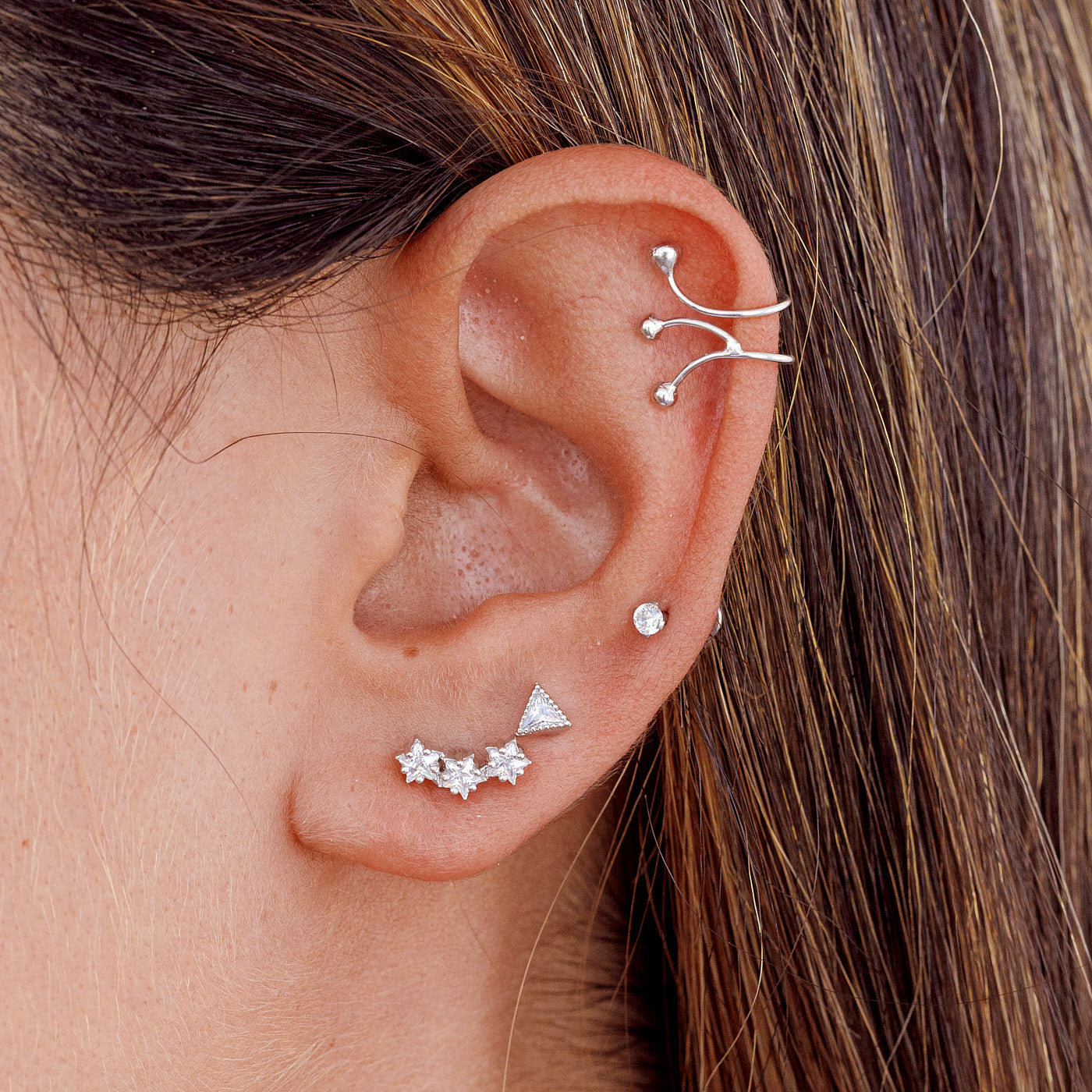 ZIA SILVER PIERCING