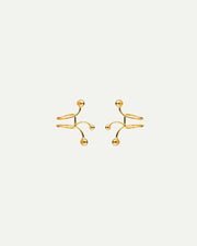 IVY BALLS GOLD EARRINGS