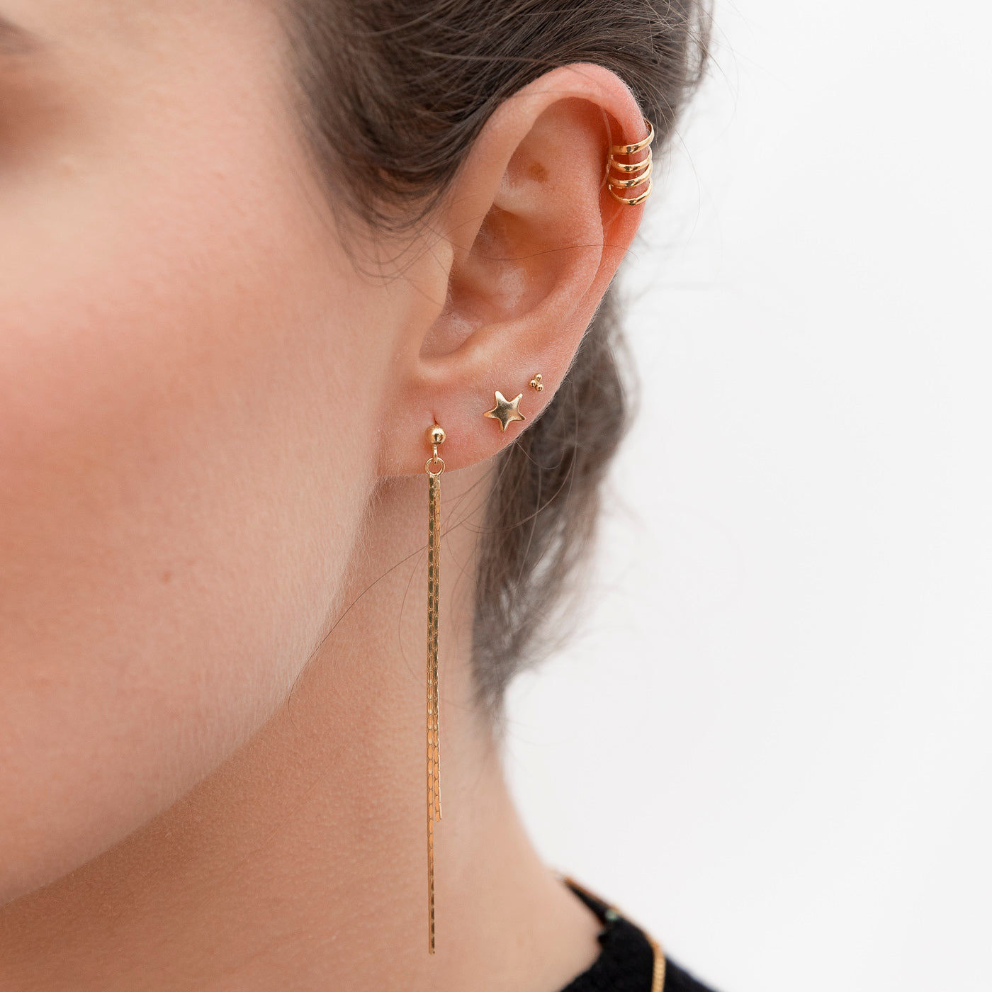 PENDIENTES CLOVER MINI GOLD