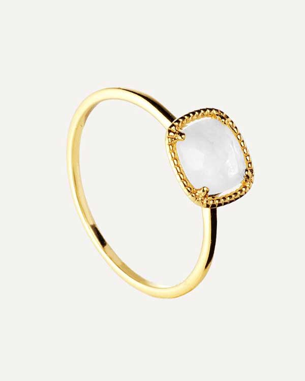 NOOR MOONSTONE GOLD RING