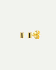 STICK MINI GOLD EARRINGS