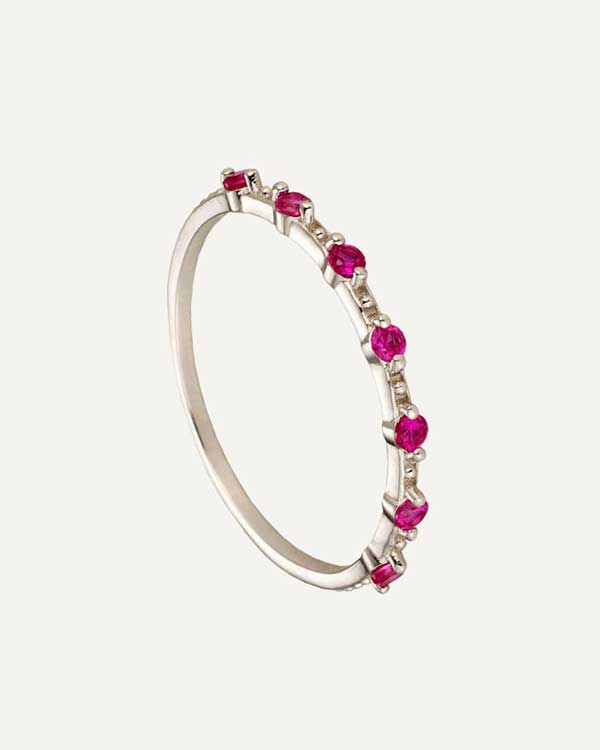 ANILLO VALENTINA PINK SILVER