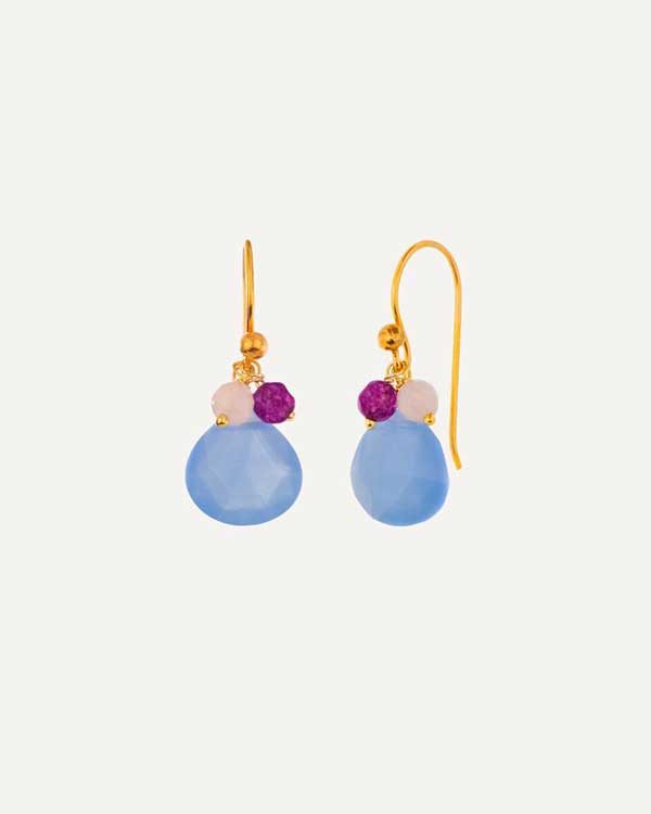 PENDIENTES WENDY BLUE