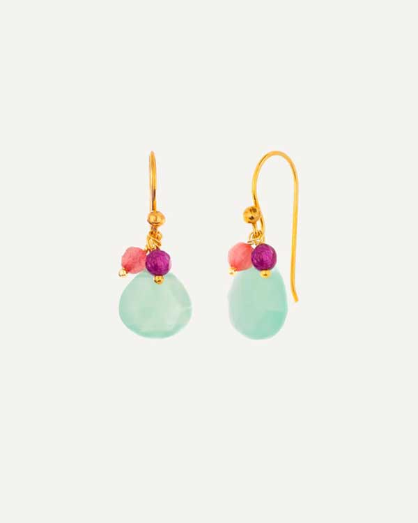 PENDIENTES WENDY GREEN