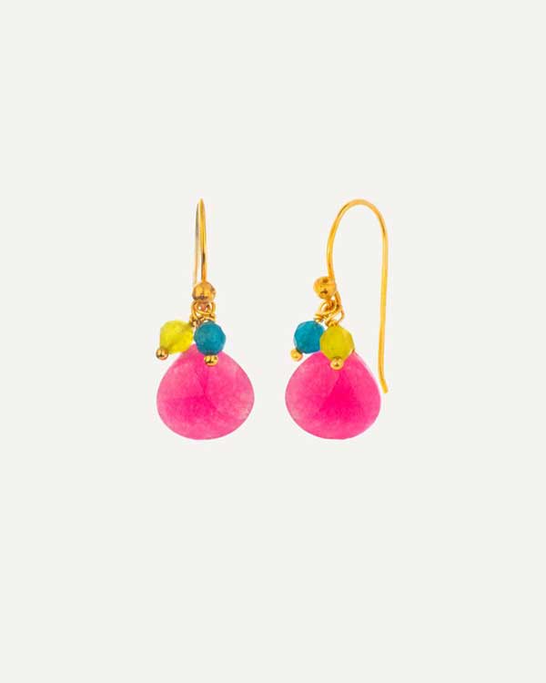 PENDIENTES WENDY PINK