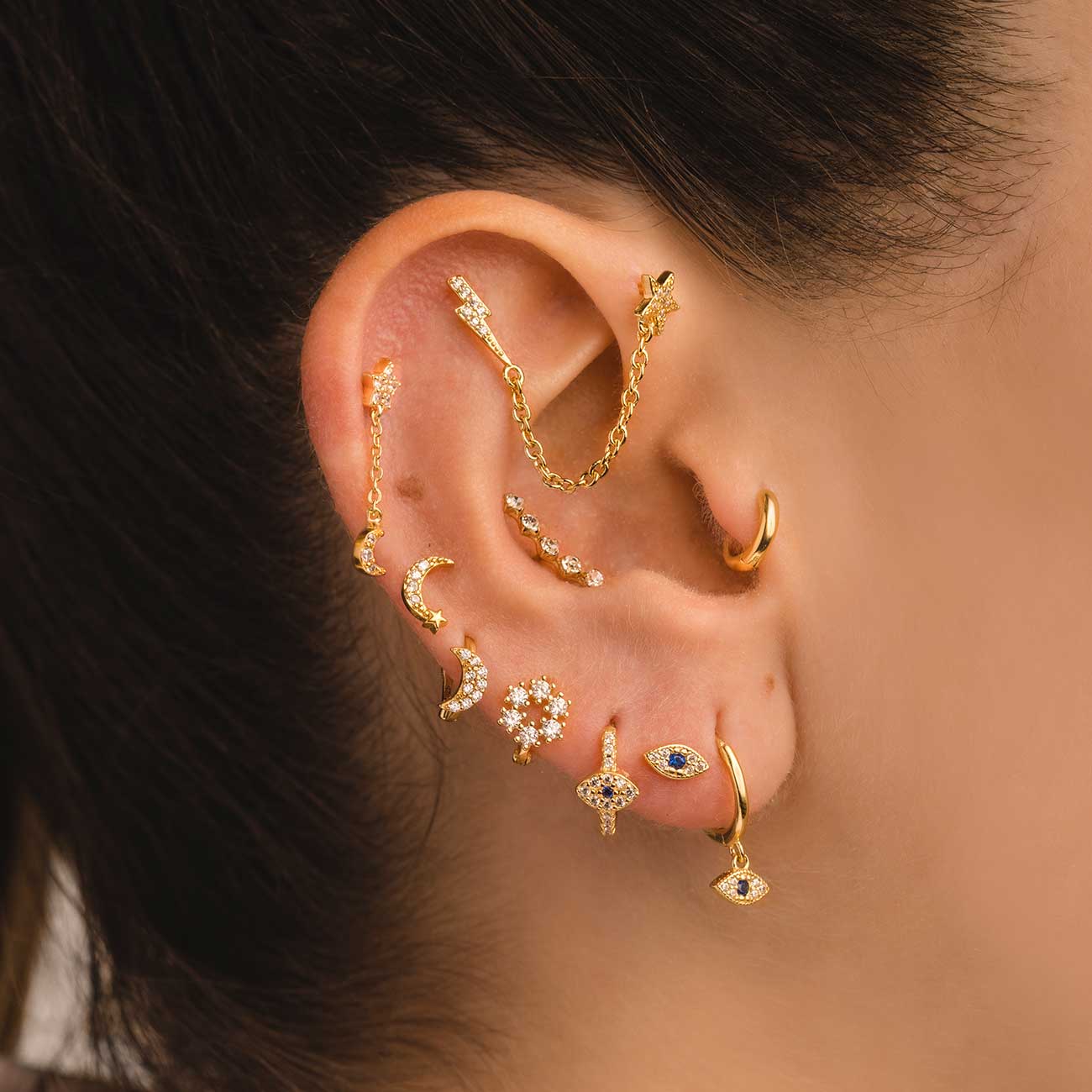 PENDIENTES MALIK SILVER