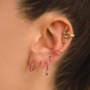 ICE PINK GOLD EARRINGS