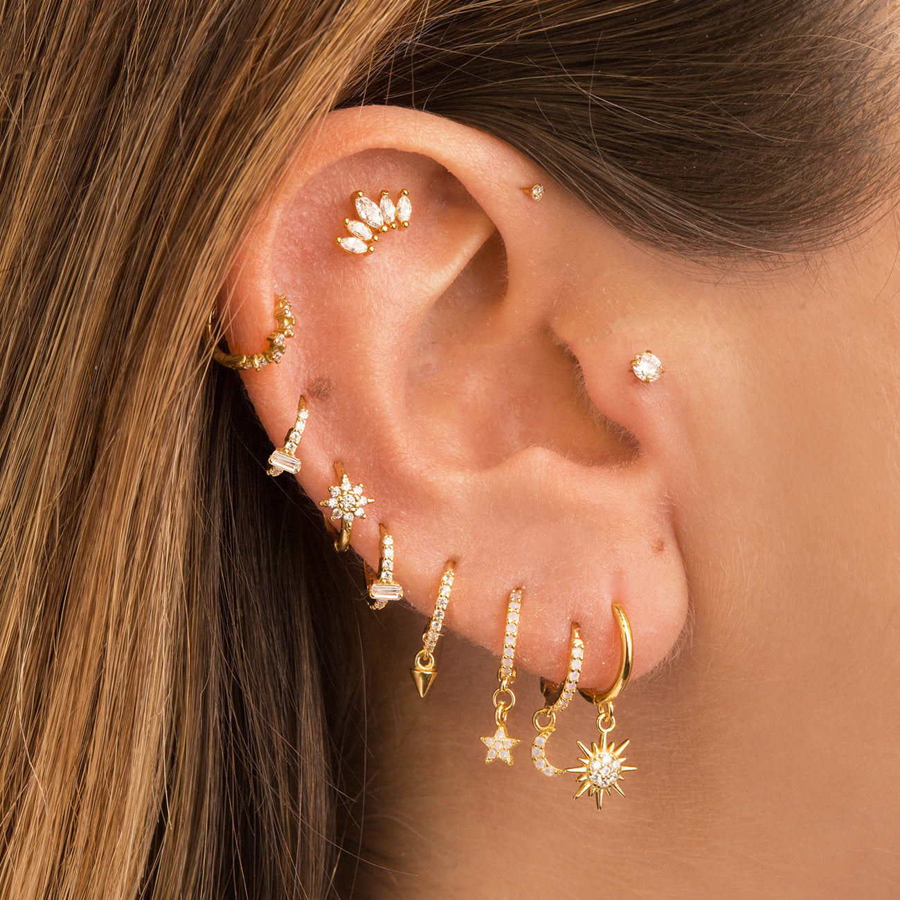 SWIFT SILVER EARRINGS