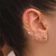 SNAKE GOLD PIERCING