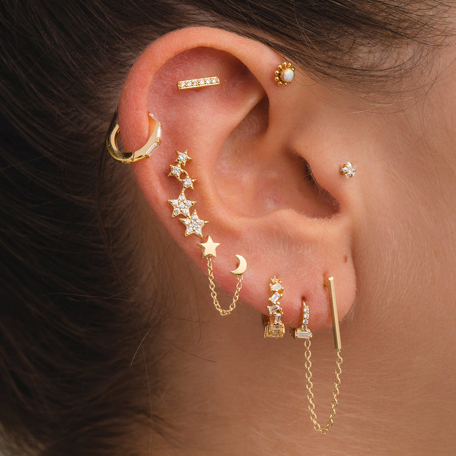 PIERCING BIEL OPAL GOLD