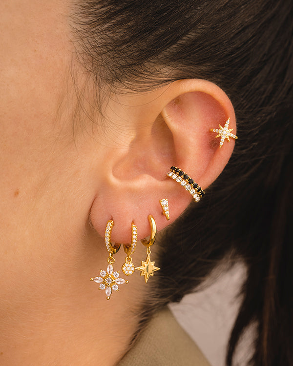 SILVER COINS EARRINGS
