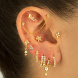 DIMMERKETTE GOLD-OHRRINGE