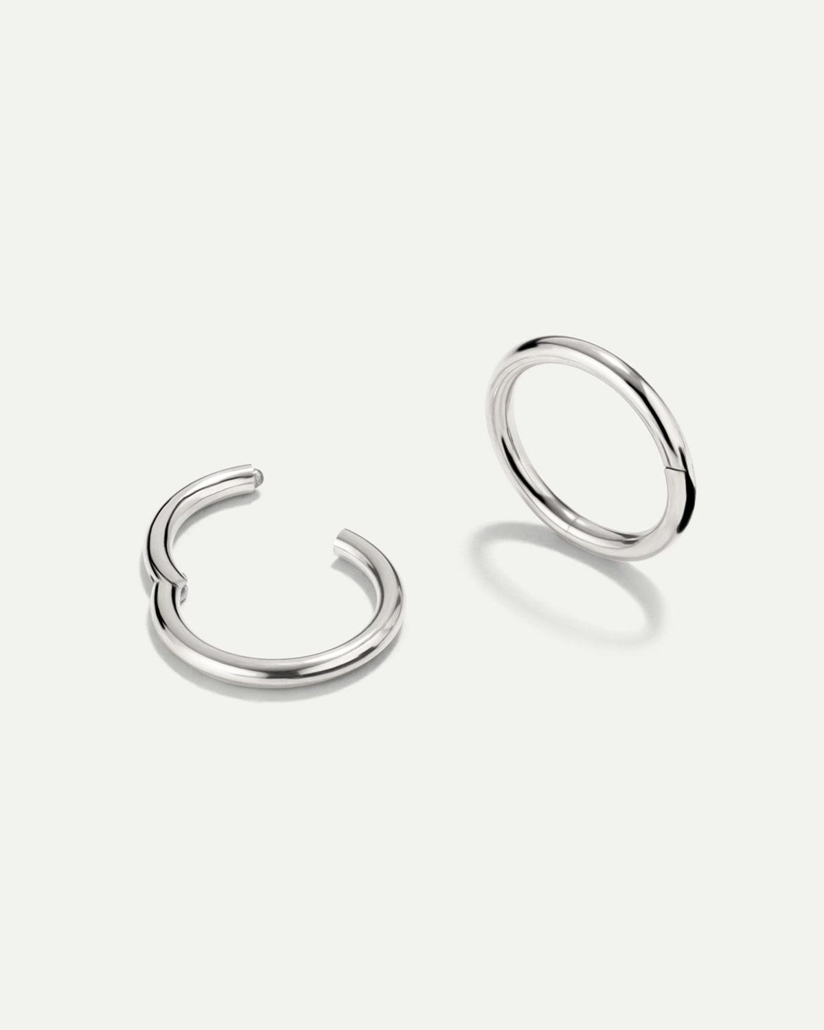 PIERCING-SCHLEIFE L SILBER